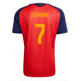 Pánské fotbalový oblečení Španělsko Ferran Torres #7 Domácí košile MS 2026 Krátkým Rukávem